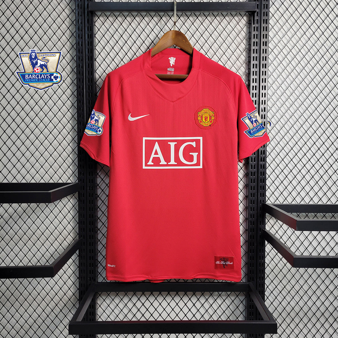 Manchester United 07/08 Home Shirt