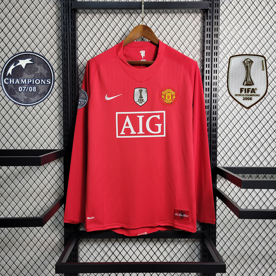Manchester United 07/08 Home Shirt