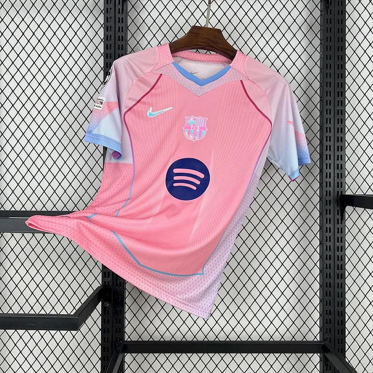 FC Barcelona 25/26 Pink Shirt