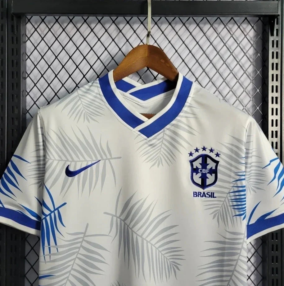 2022 Brazil Classic White Soccer Jersey