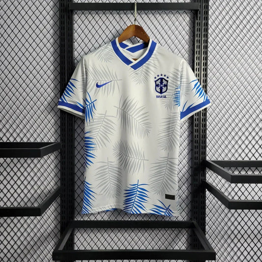 2022 Brazil Classic White Soccer Jersey